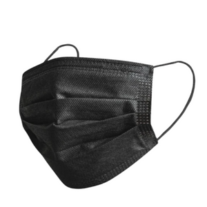 Black General Use Disposable Earloop Face Mask 50pcs