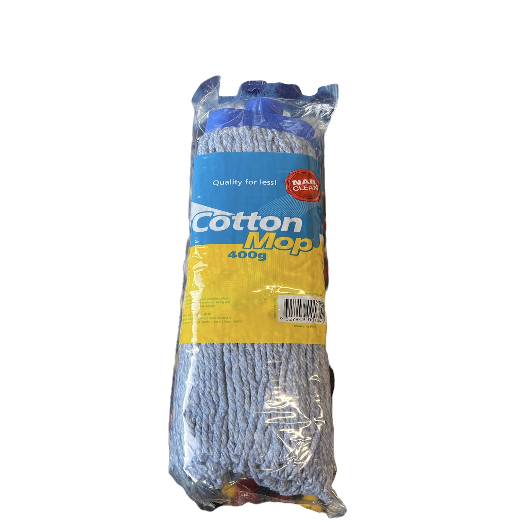 NAB Blue cotton mop head