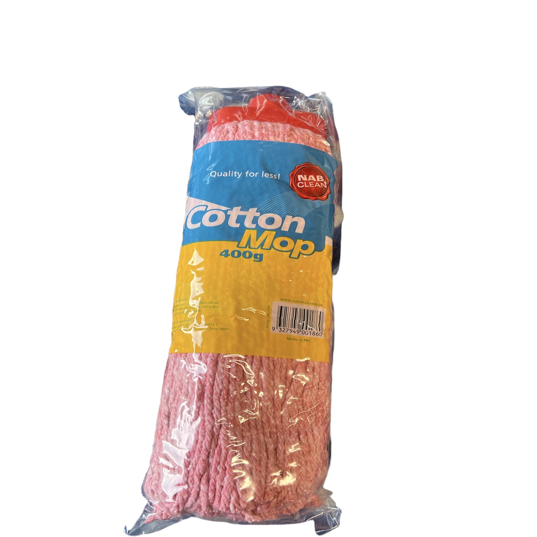 NAB Cotton Red Mop head